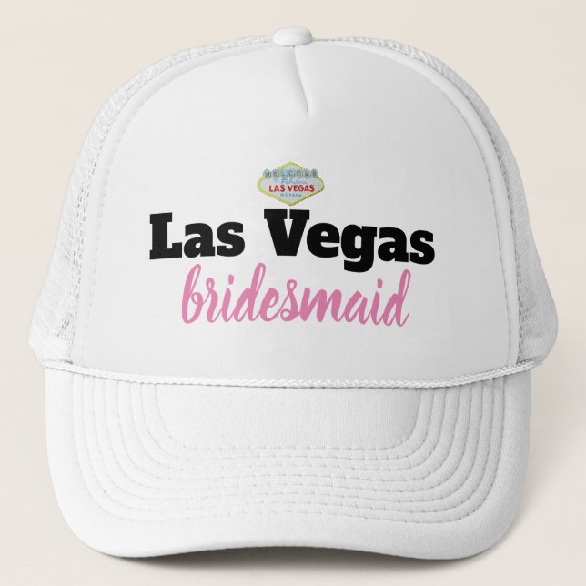 Gorra De Camionero La novia de Las Vegas (Anverso)