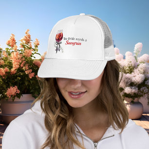 Gorra De Camionero La Novia Necesita una Sangría despedida de soltera