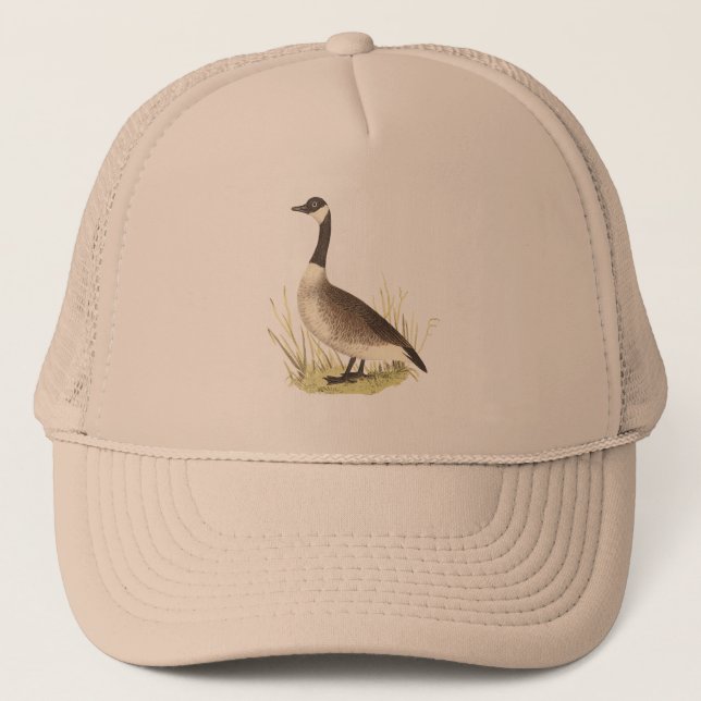 Gorra De Camionero La oca salvaje (Anser canadensis) (Anverso)