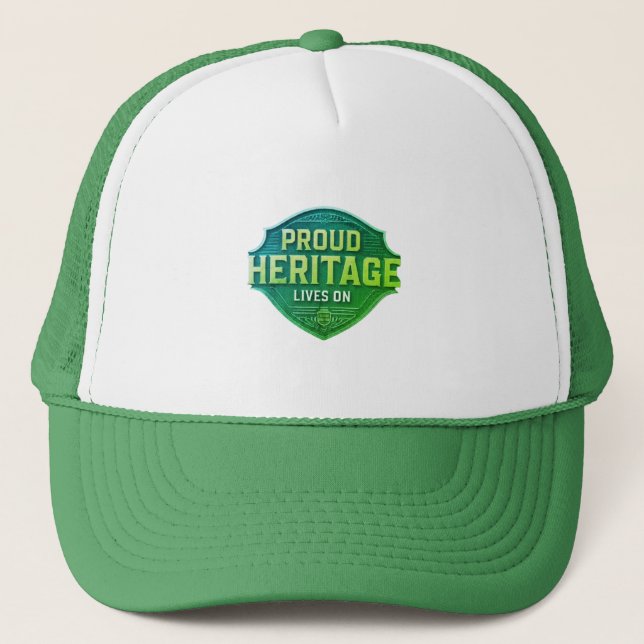 Gorra De Camionero La Orgullosa Herencia Vive (Anverso)