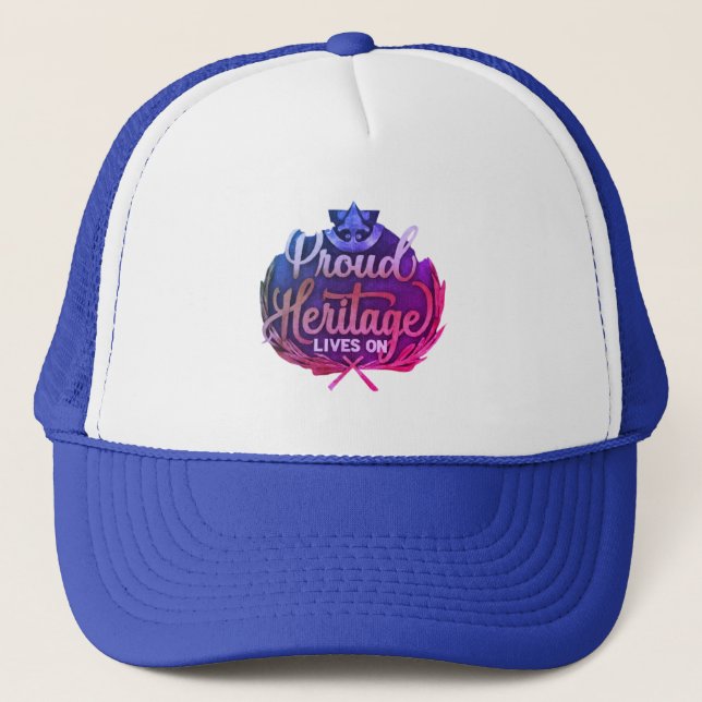 Gorra De Camionero La Orgullosa Herencia Vive (Anverso)