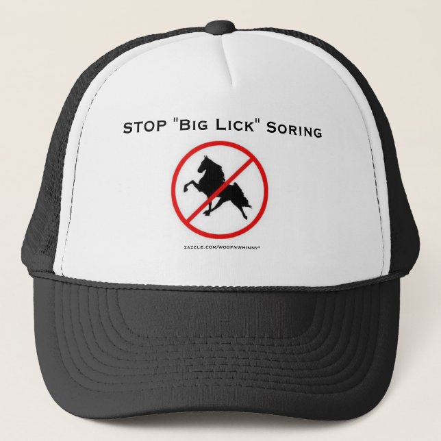 Gorra De Camionero La PARADA "grande lame" dolorido (Anverso)