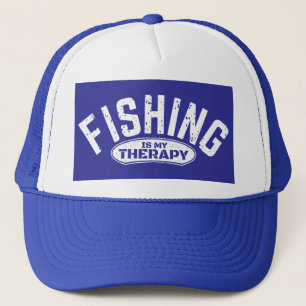 Gorra De Camionero la pesca es mi terapia regalos divertidos para pes