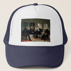 Gorra De Camionero La pintura de los pacíficos de 1868