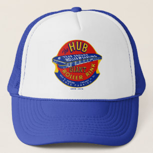 Gorra De Camionero La pista Chicago/Norridge Illinois del rodillo del