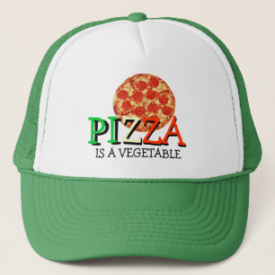 Gorra De Camionero La pizza es una cita divertida vegetal