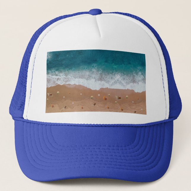 GORRA DE CAMIONERO LA PLAYA DE SEASCAPE REVELA VACACIONES DE VERANO (Anverso)