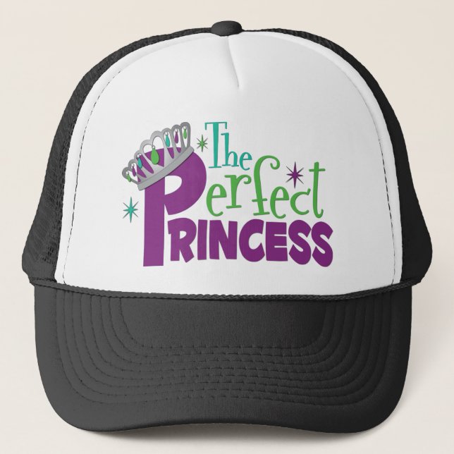 Gorra De Camionero la princesa perfecta Hat (Anverso)
