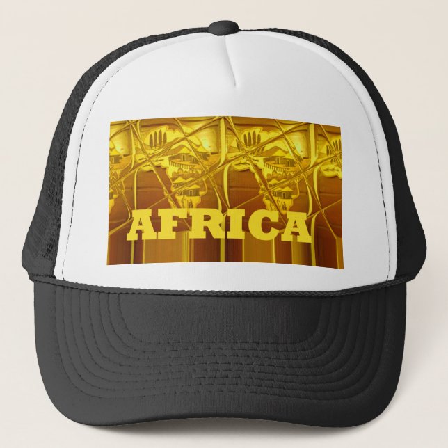 Gorra De Camionero La promesa dorada de África (Anverso)