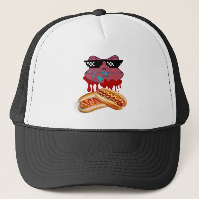 Gorra De Camionero La rana parlante (Anverso)