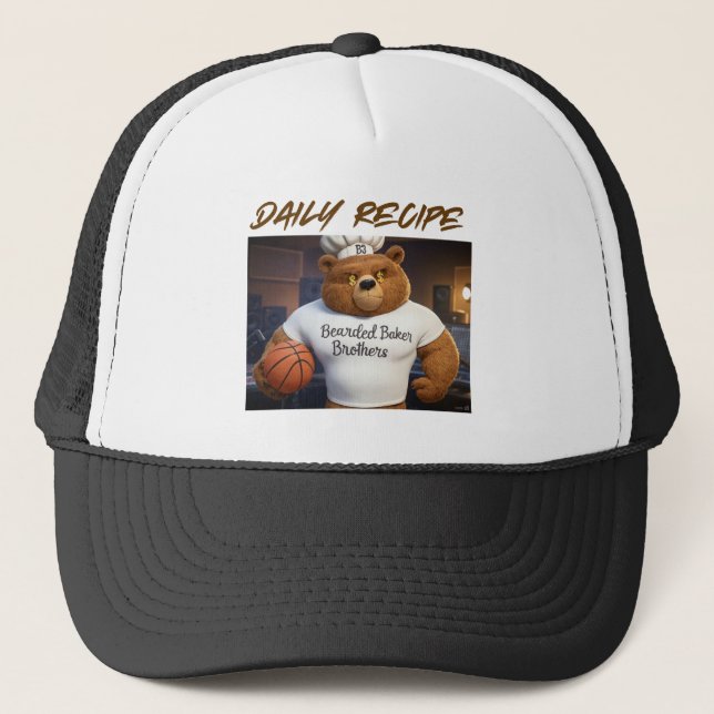 Gorra De Camionero La receta diaria (Anverso)