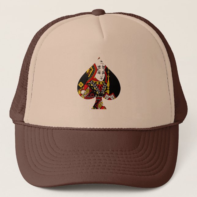 Gorra De Camionero La reina de espadas (Anverso)