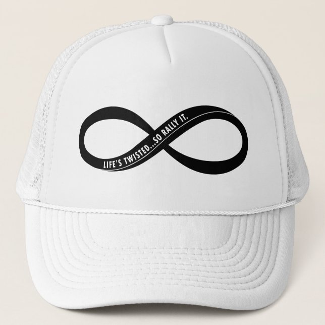 Gorra De Camionero La reunión torcida de la vida (Anverso)