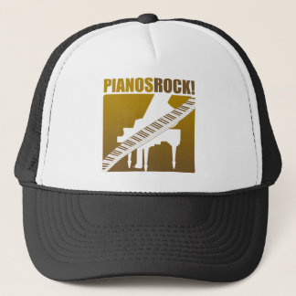 Gorra De Camionero ¡La roca del piano!