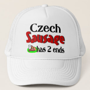 Gorra De Camionero La salchicha checa tiene 2 extremos