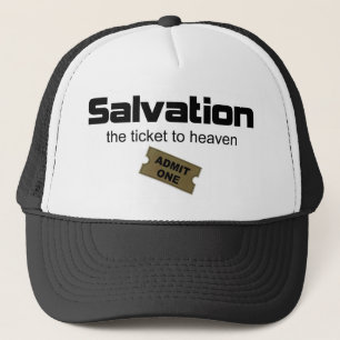 Gorra De Camionero La salvación es el único boleto al cielo
