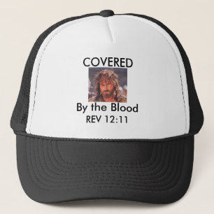 Gorra De Camionero La sangre de Jesús, CUBIERTA, por la sangre