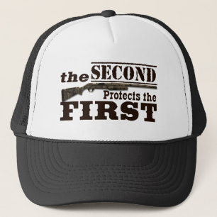 Gorra De Camionero La segunda enmienda protege la Primera Enmienda