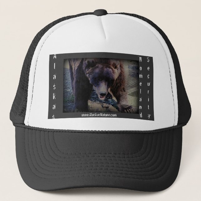 Gorra De Camionero La seguridad nacional de Alaska (Anverso)