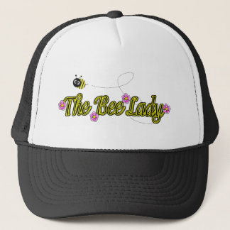 Gorra De Camionero la señora de la abeja con las flores