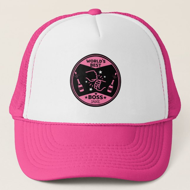 Gorra De Camionero La señora más grande del mundo (Anverso)