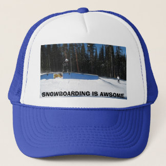 GORRA DE CAMIONERO LA SNOWBOARD ES IMPRESIONANTE