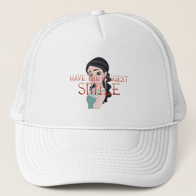 Gorra De Camionero La sonrisa más grande (Anverso)