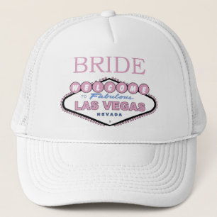 Gorra De Camionero ¡La tapa de color de la BRIDE de Las Vegas!