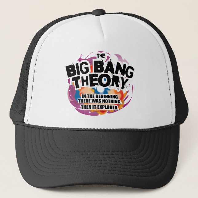 Gorra De Camionero La teoría de Big Bang (Anverso)