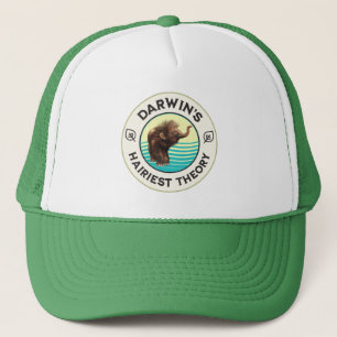 Gorra De Camionero La teoría más haitiana de Darwin es un mamut Wooly
