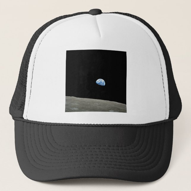 Gorra De Camionero la tierra del universo del espacio lunar (Anverso)