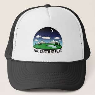 Gorra De Camionero La tierra es plana - haga su investigación