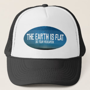 Gorra De Camionero La tierra es plana - haga su investigación
