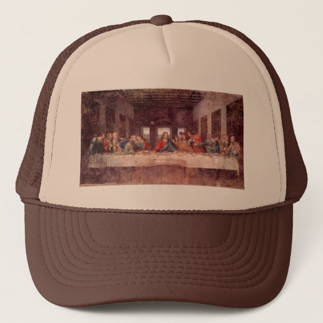 Gorra De Camionero La última cena de Leonardo da Vinci, Renacimiento (Anverso)
