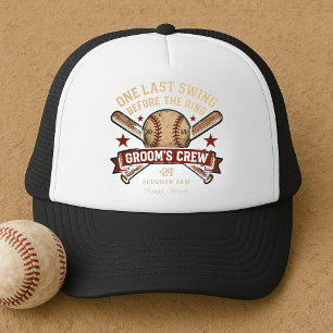 Gorra De Camionero La última fiesta de soltero de béisbol