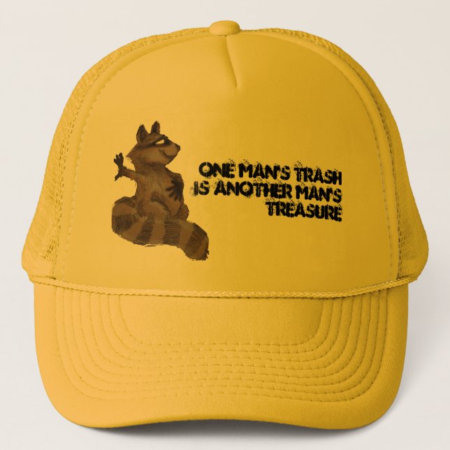 Gorra De Camionero La una basura del hombre (Anverso)