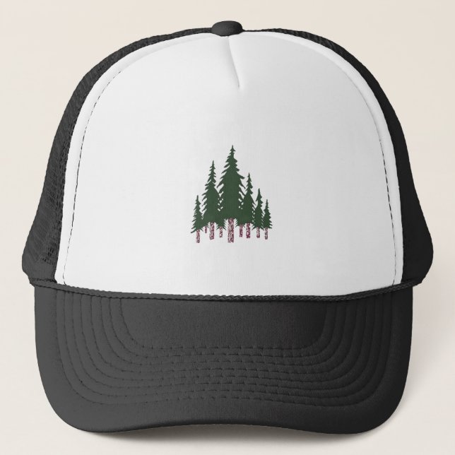 GORRA DE CAMIONERO LA VERDAD DEL BOSQUE (Anverso)