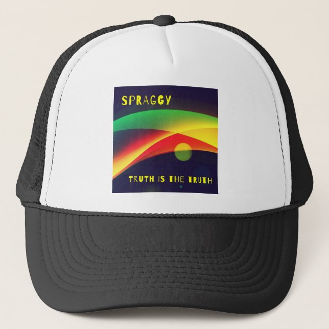 Gorra De Camionero La verdad es la verdad de Spraggy (Anverso)