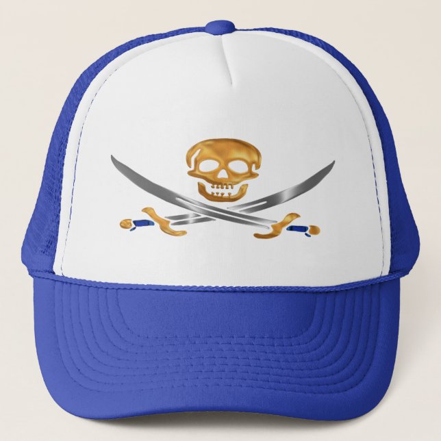 Gorra De Camionero La vida de los piratas (Anverso)