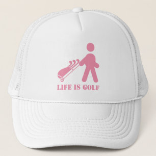 Gorra De Camionero La vida es casquillo de la bola de las mujeres