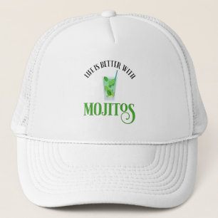 Gorra De Camionero La Vida Es Mejor Con Mojitos