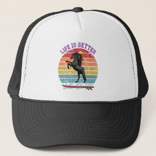 Gorra De Camionero La vida es mejor cuando surfeas