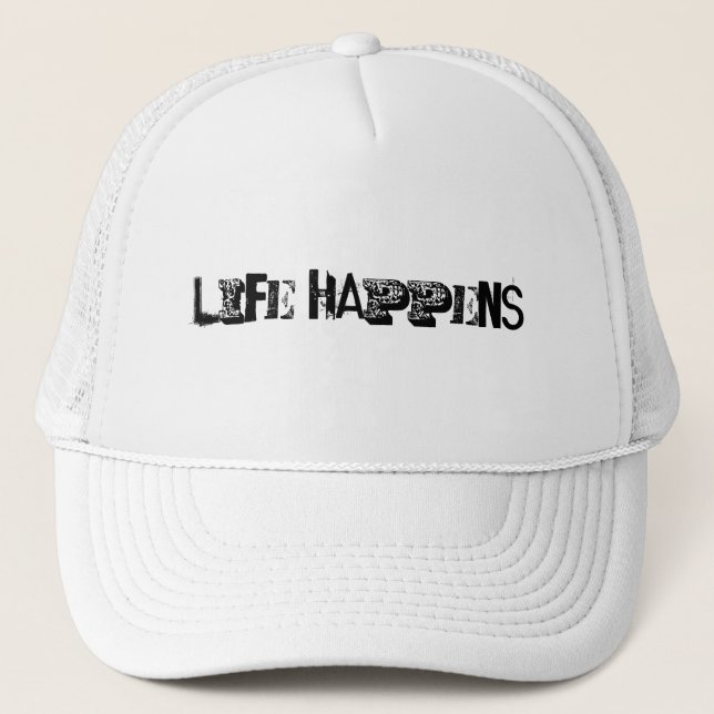 Gorra De Camionero La vida sucede (Anverso)