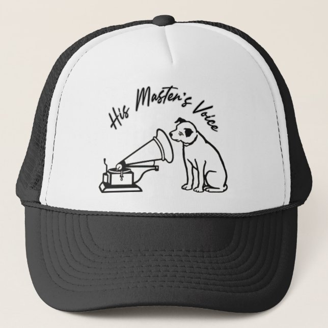 Gorra De Camionero La voz de su maestro (Anverso)