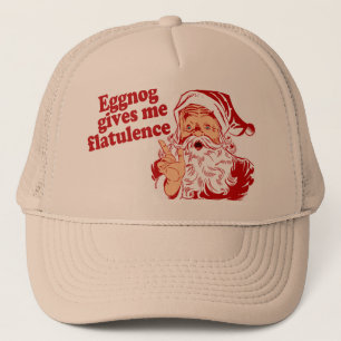 Gorra De Camionero La yema da la flatulencia de Santa