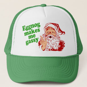 Gorra De Camionero La yema hace que Santa Fart