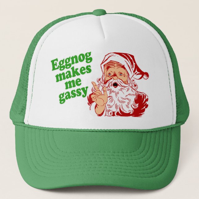 Gorra De Camionero La yema hace que Santa Fart (Anverso)