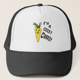 Gorra De Camionero la zanahoria chula divertida es paz asombrosa del