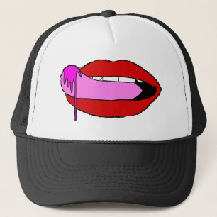 Gorra De Camionero labios