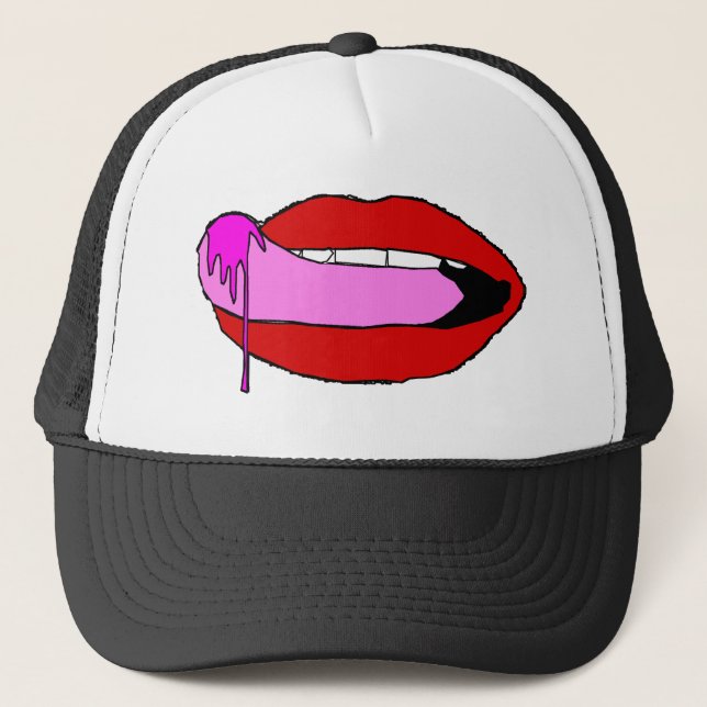 Gorra De Camionero labios (Anverso)